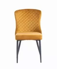 Heather Dining Chair - Antique Gold